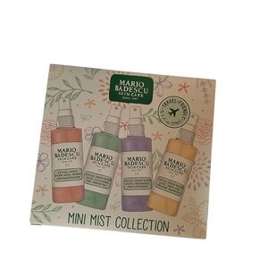 Mario Badescu Facial Spray Set with Green, Purple, Orange, and Yellow